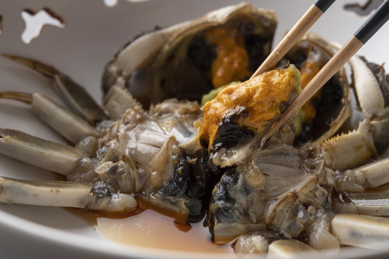 10/28〜《ディナー》上海蟹メインコース【琥珀】 