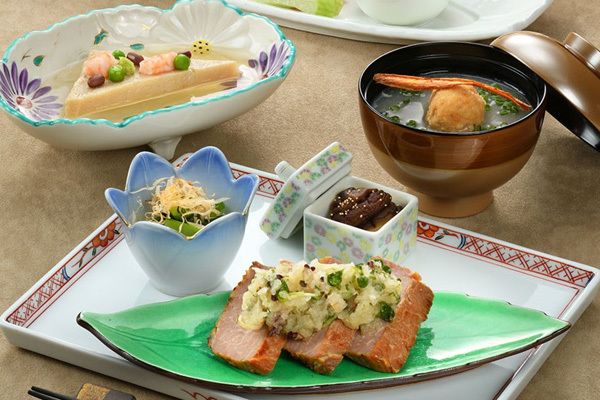 【6月】ランチ会席 水無月茶時膳 「青葉の候」