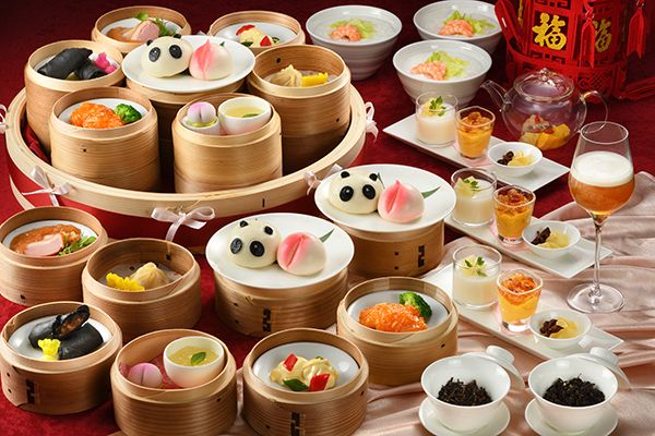 桃李式チャイニーズアフタヌーンティー【平日13時〜限定】【土日祝日　８/10～8/14含む　要予約　２部制　お電話のみ受付しております】