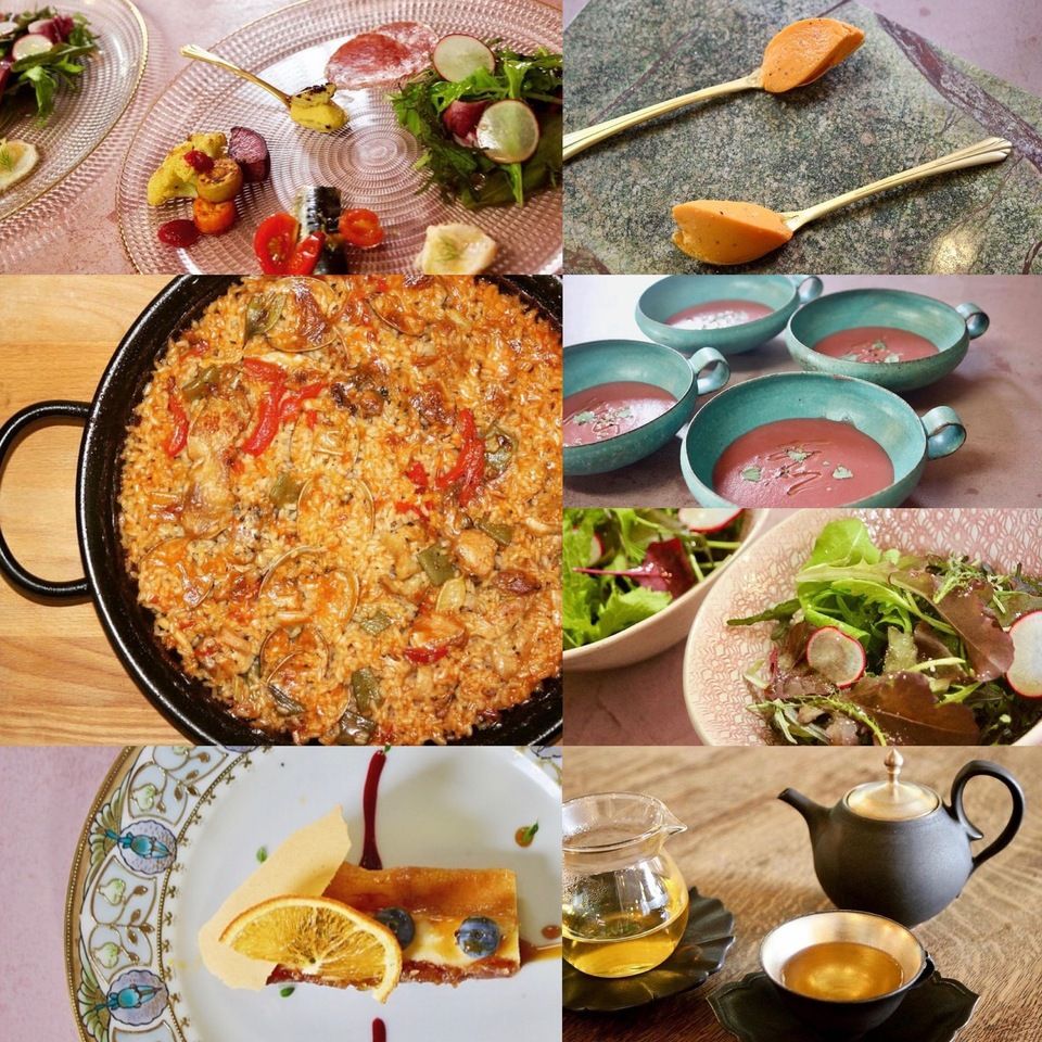 ♟️à nuのパエリアコース ♟️