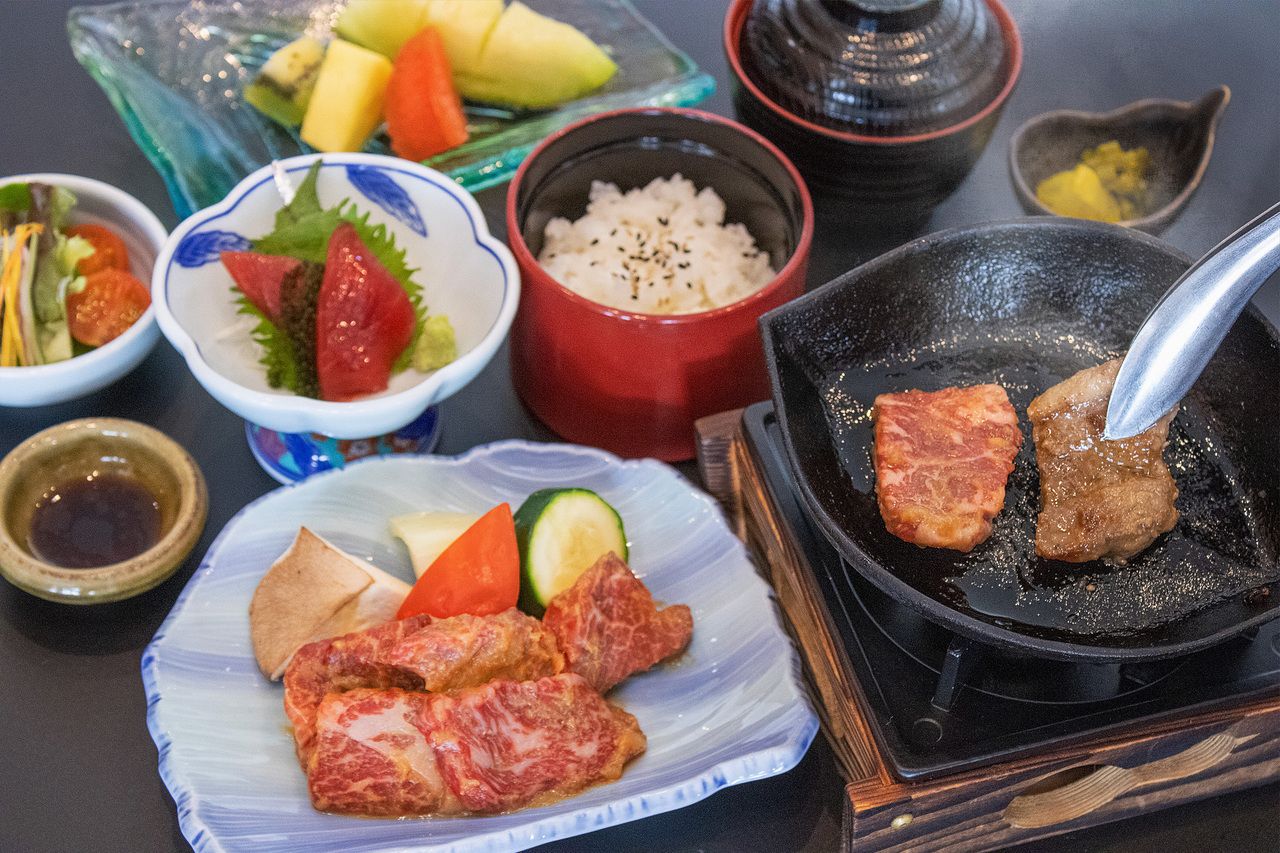 【瀬長島ランチ御膳】 瀬長島ステーキ御膳