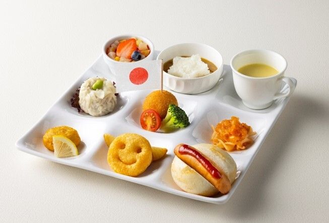 Kids plate (for ages 3 to elementary school students)