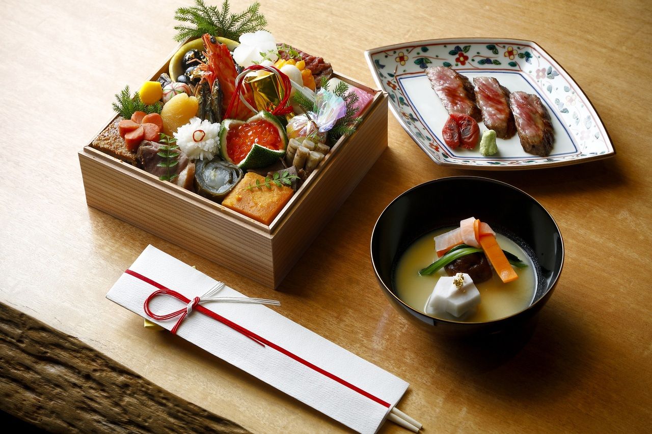 鷹庵 特製お節ランチ