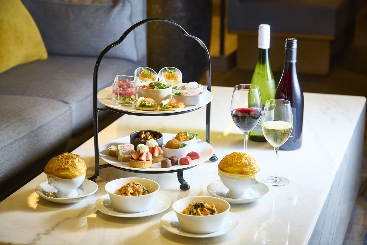 イブニングハイティーセット（夜アフタヌーンティー）