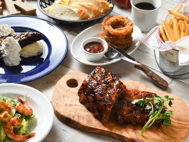 Luxurious Tony Roma lunch course