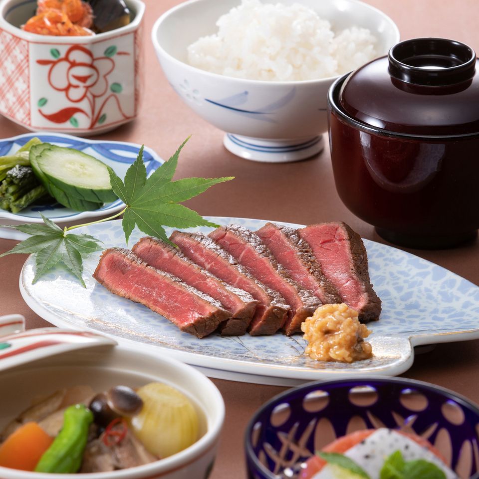 牛肉山椒焼き膳