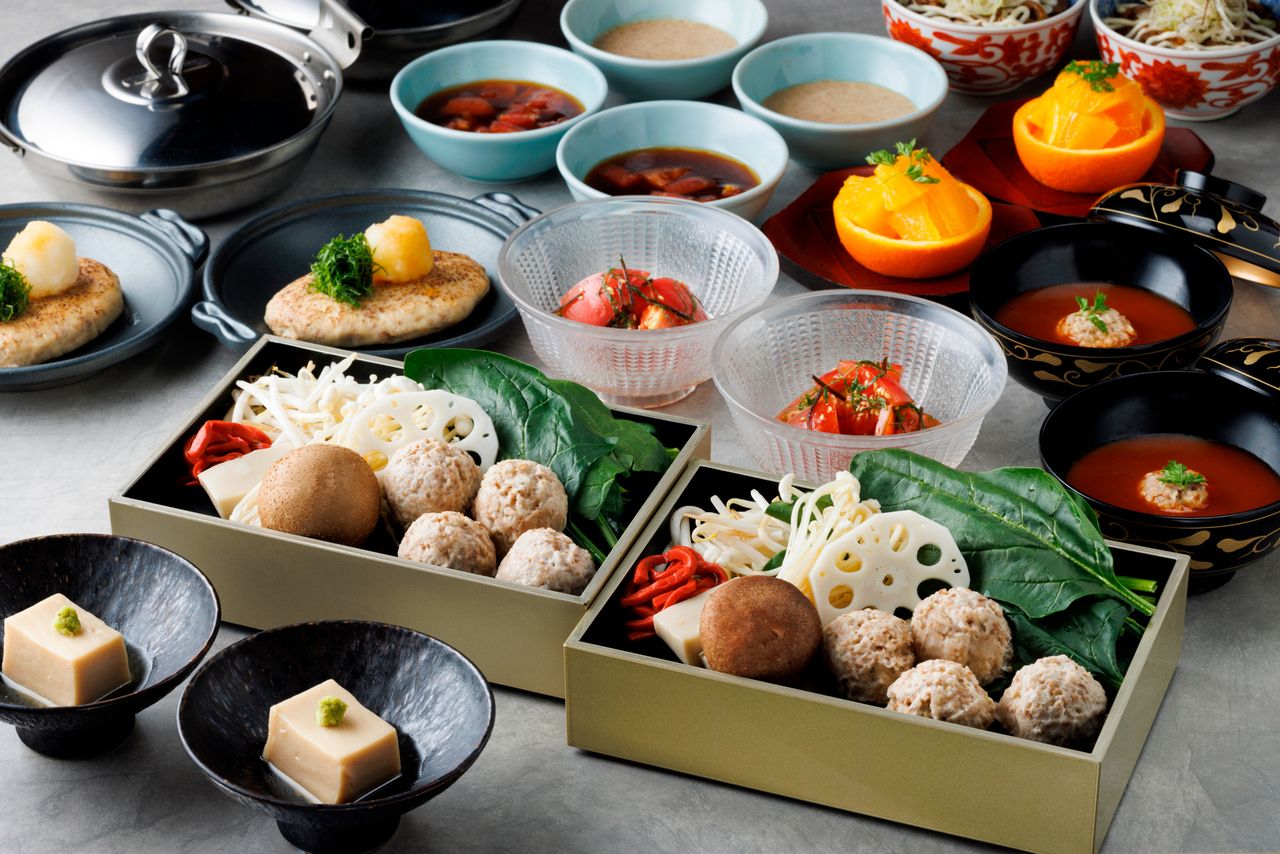 【午餐/个人火锅】「素食怀石料理」7道菜