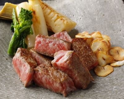 和牛カットステーキランチ<平日予約・数量限定>