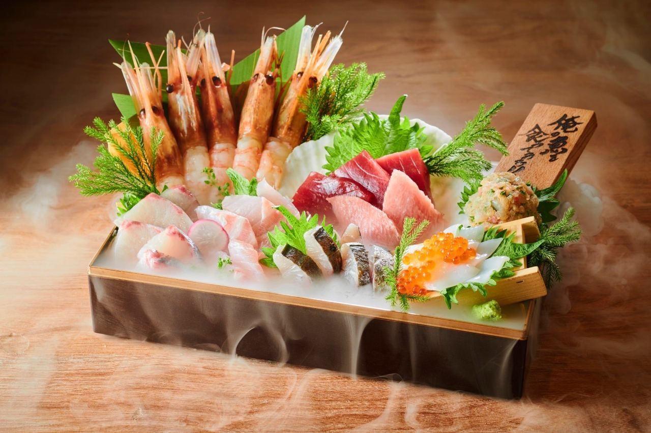 豪華！！【名物&玉手箱&寿司も楽しめる当店満喫コース】初来店の方にもオススメ！