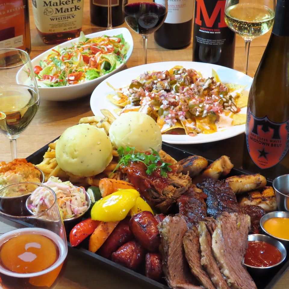  [Barbecue Master Course] Course with Wagyu beef brisket, 11 dishes, ¥5,000 