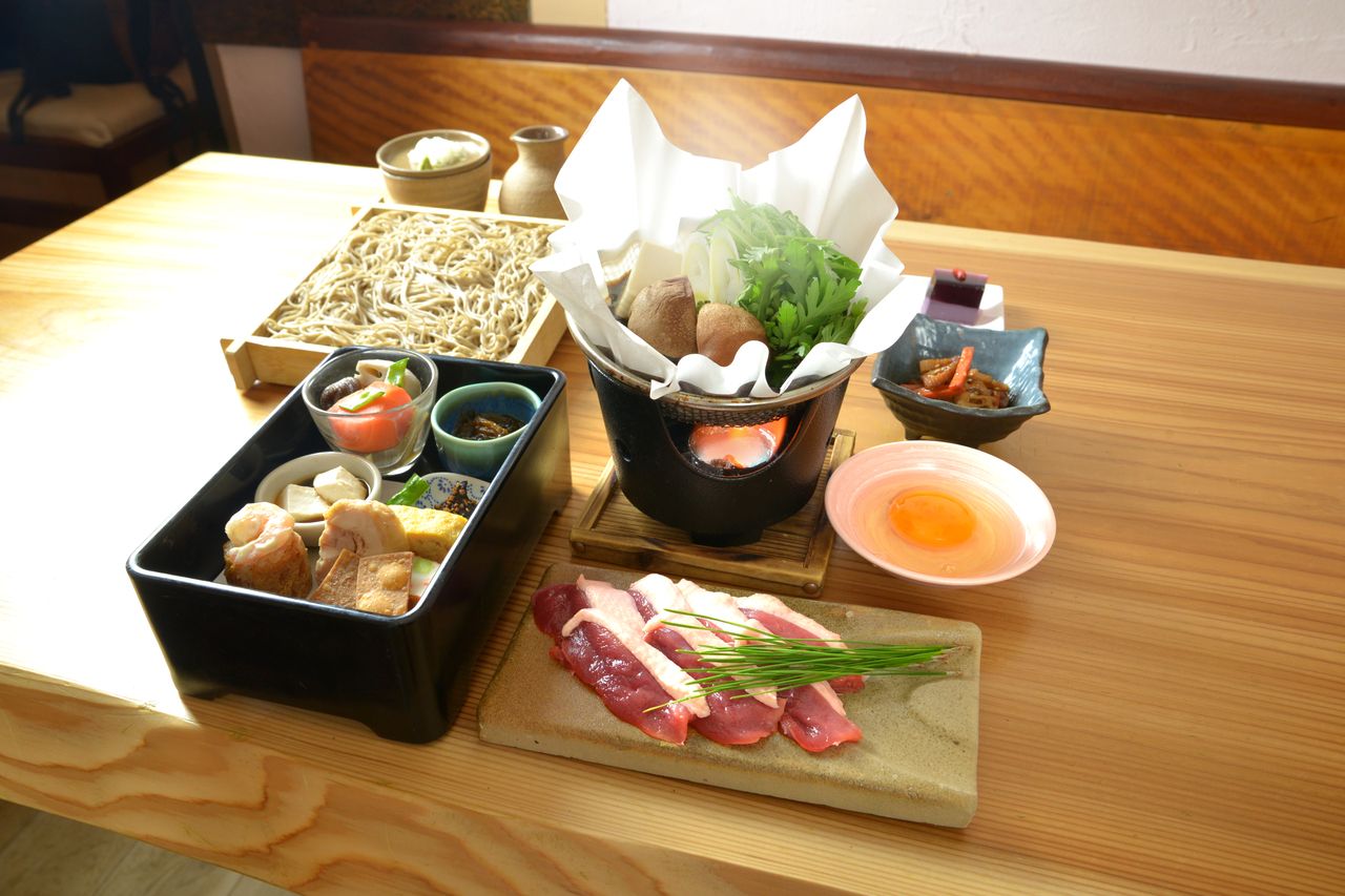 【冬季限定御膳■鴨すき鍋とお蕎麦の昼御膳】