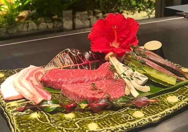 琉球コース(特選佐賀牛と沖縄黒毛和牛)