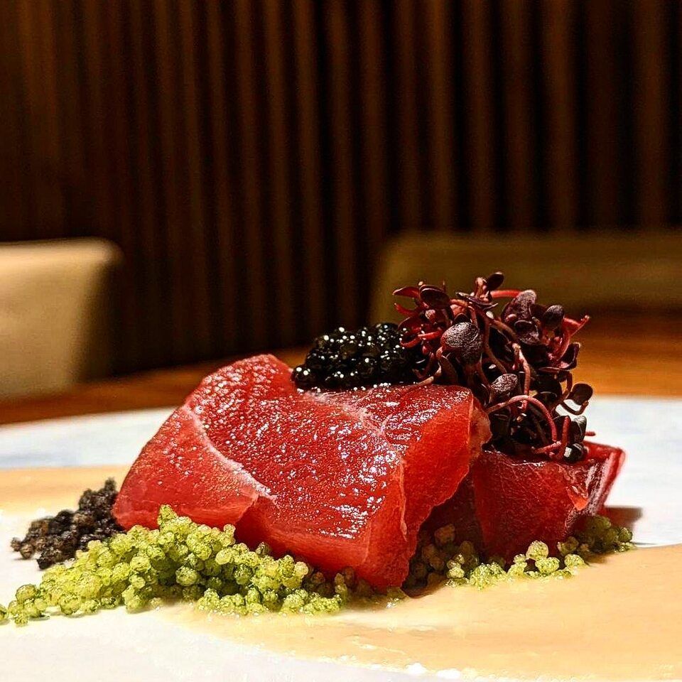 【ランチ・ディナー】サスエ前田魚店の鮮魚とサカエヤの経産和牛のフルコース