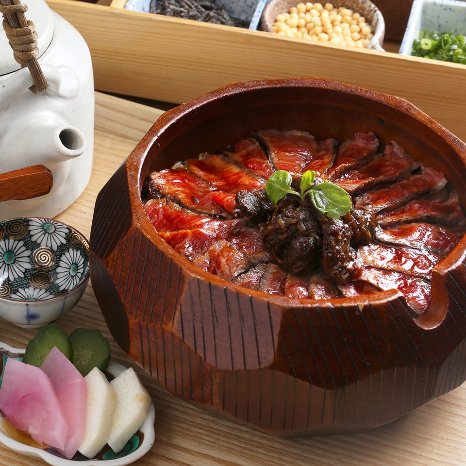 Omi beef sirloin set