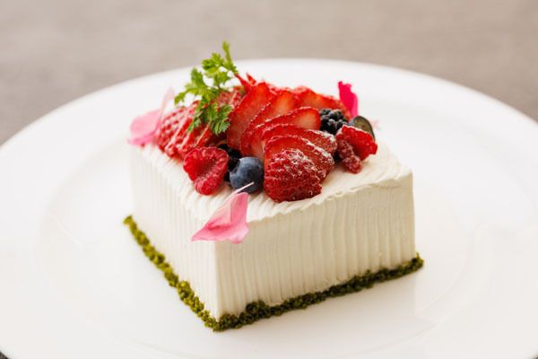 アニバーサリーランチコース［ショートケーキ］