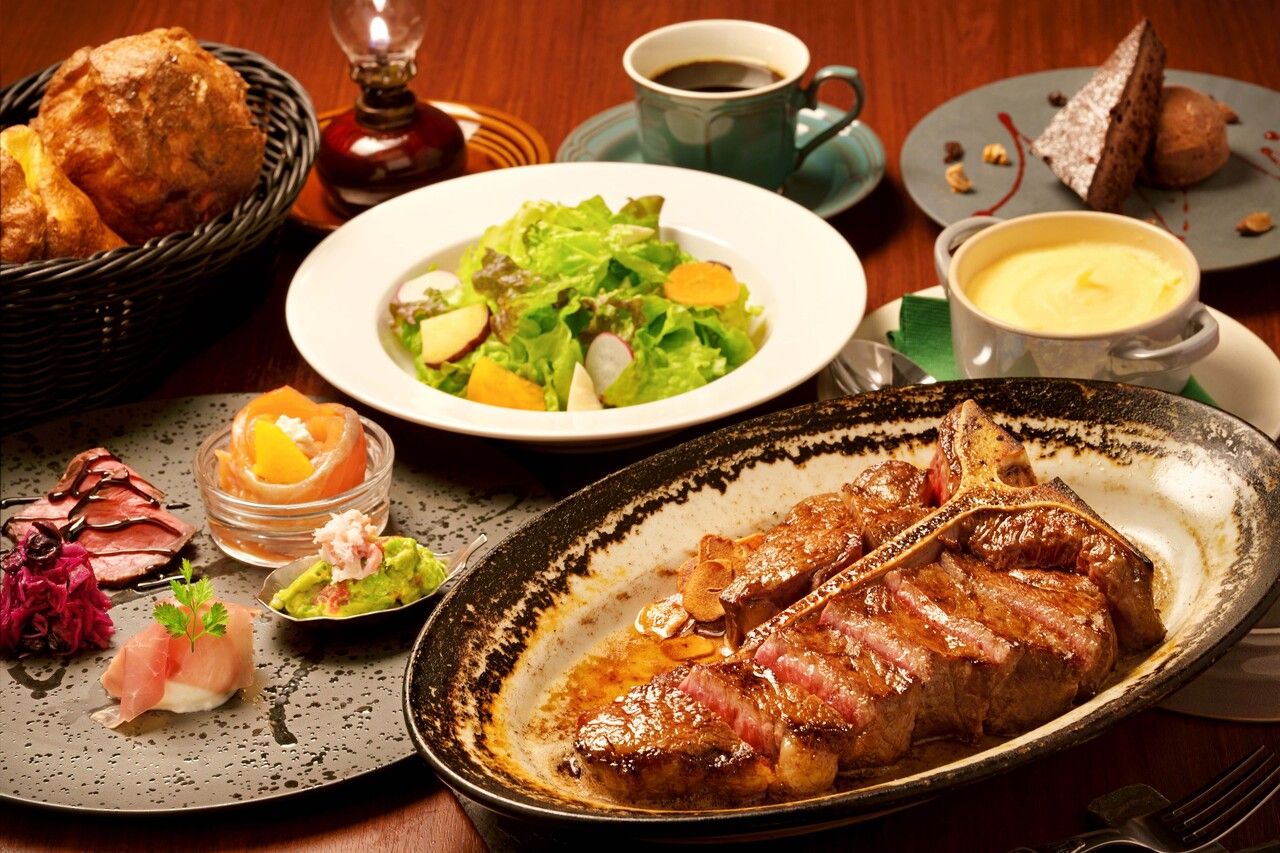 ★2名様～　/ T-bone ステーキコース（全5品）