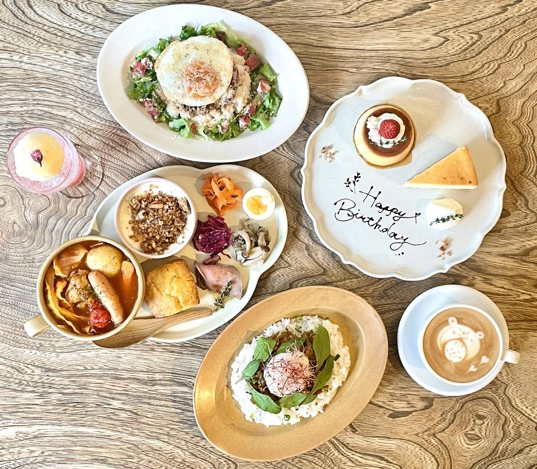【メッセージプレートでお祝い！】休日ランチバースデーコース