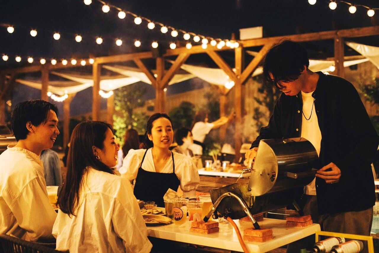 週末【プレミアムタコス食べ放題】人気NO.1♪カリフォルニアBBQプラン (飲み放題付き)4300円