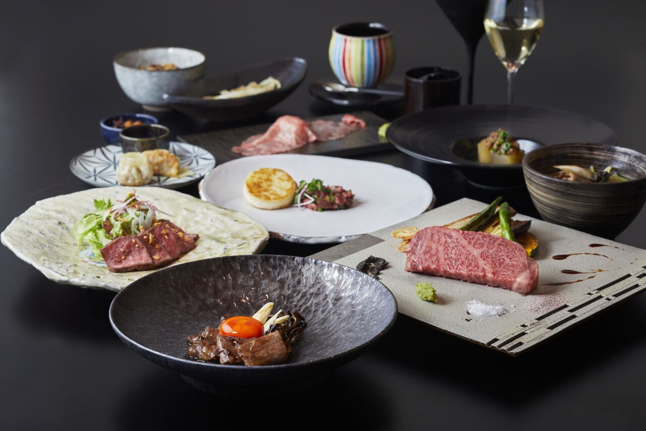 和牛づくしコース　