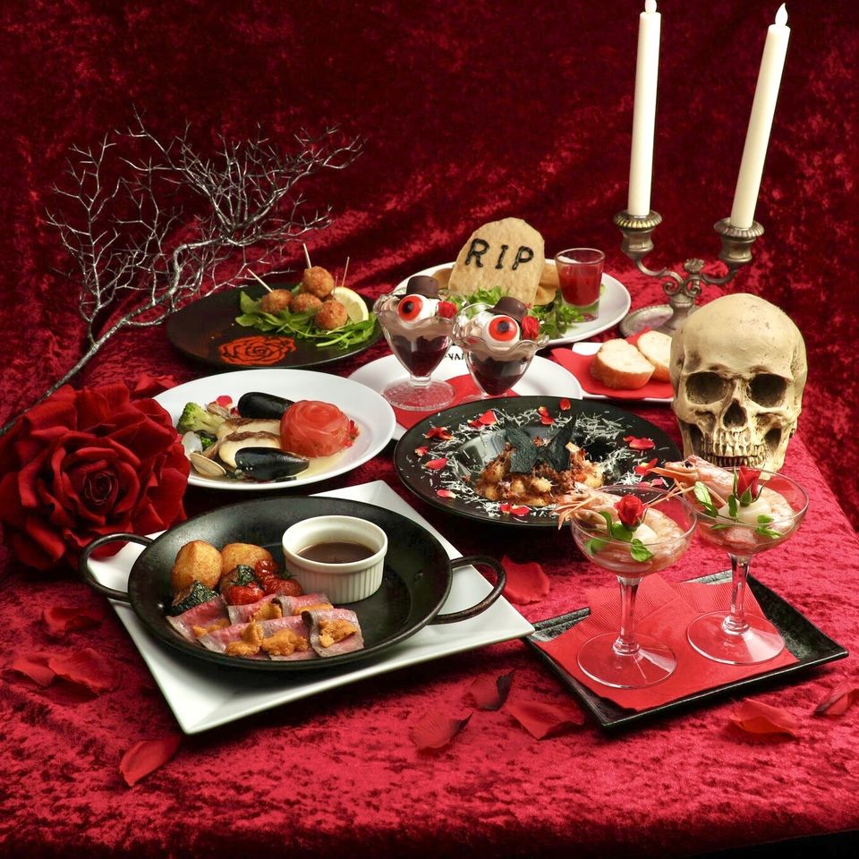 Legend of Vampire Course 6 dishes 6000yen (tax included)