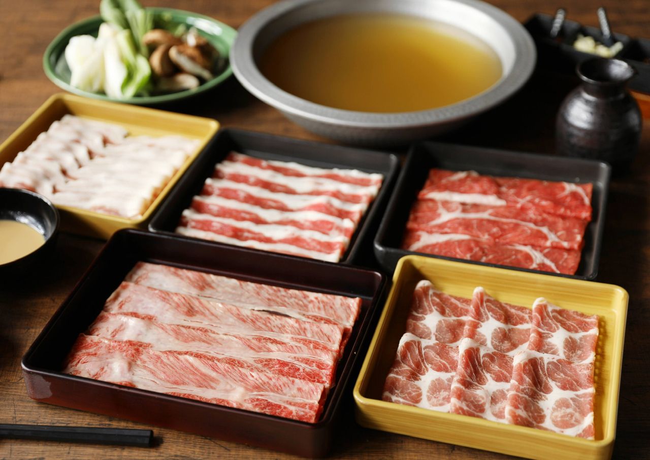 A5 Wagyu beef course