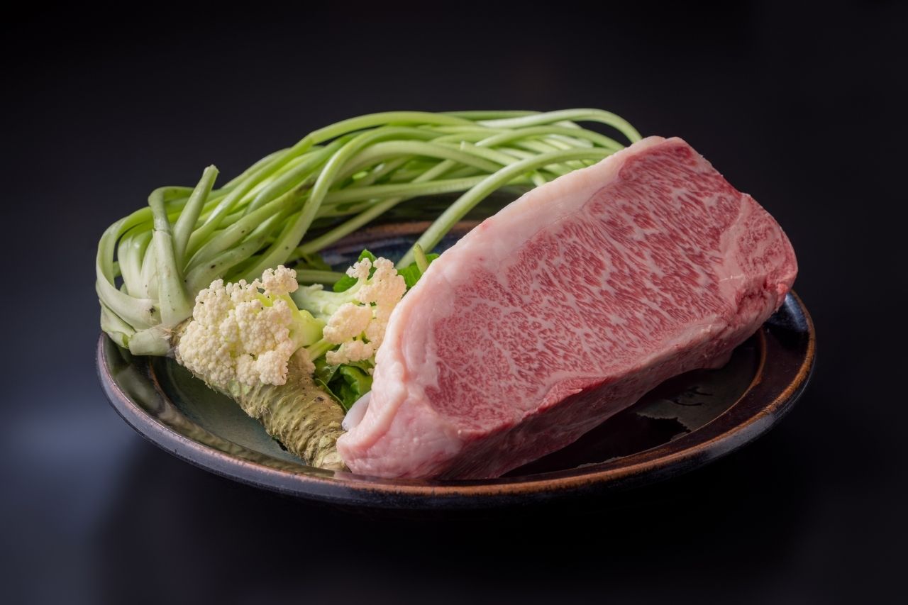 Japanese Black Beef Sirloin Course