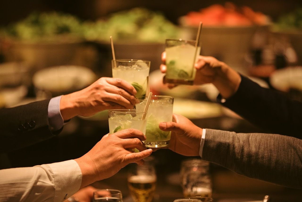 [Christmas Special Dinner] Churrasco + Toast with a glass of rosé champagne + All-you-can-drink + Coffee or Tea