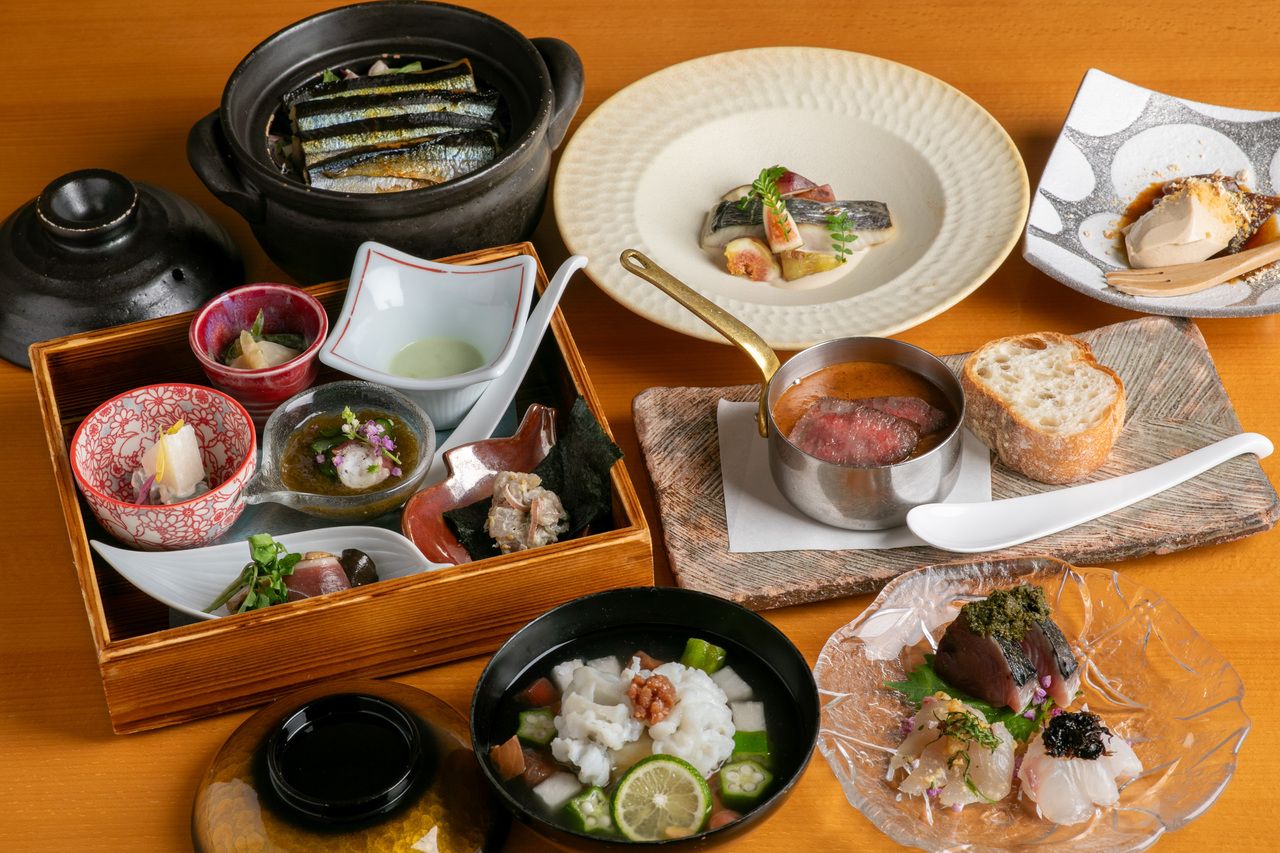 【店内】京の秋を愉しむコース