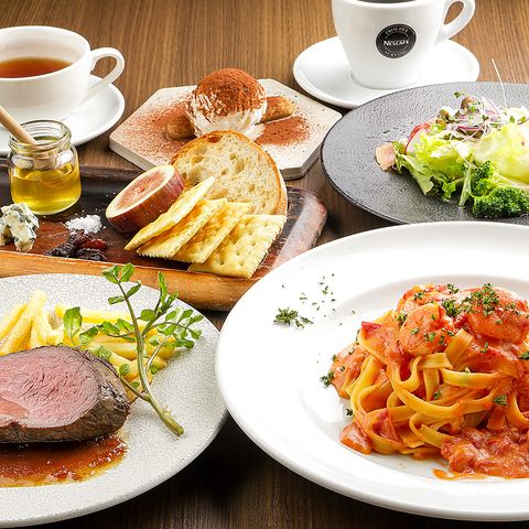 【ランチ限定】厚切りローストビーフと厳選チーズ味わう『リッチコース』全6品 3,280円