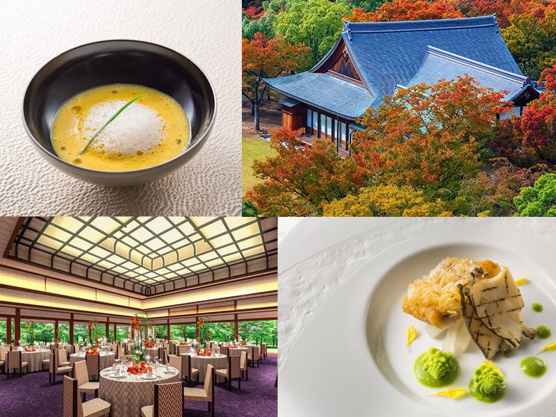 【오사카성 니시노마루 정원 입장권 첨부】풀코스 런치 플랜