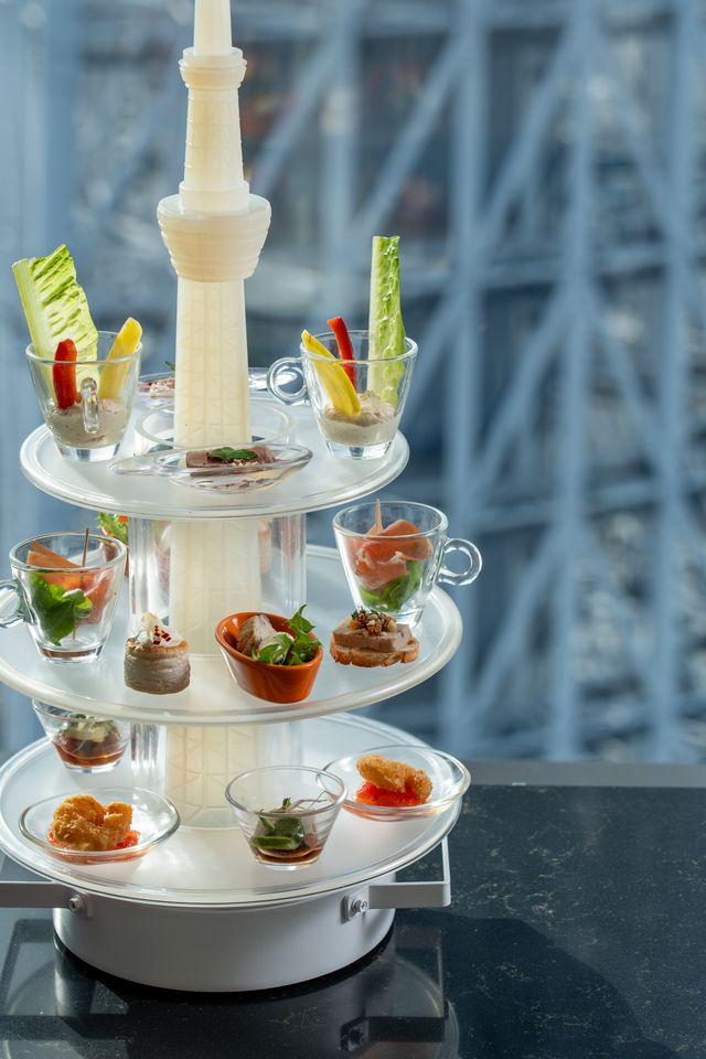 仅限工作日【顶级午餐】沙拉、Amuse Tower、1道主菜 *无甜点咖啡厅