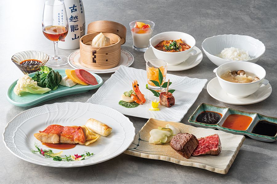 中華：鉄板焼コース　青龍