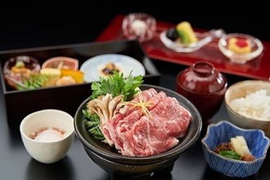 Sukiyaki set meal
