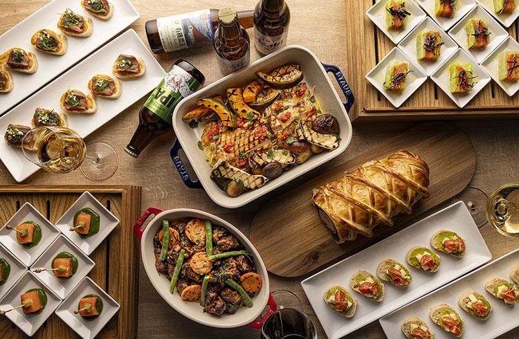 "Casual Party Plan" including 5 dishes and a 90-minute free-flow (4 to 10 people)