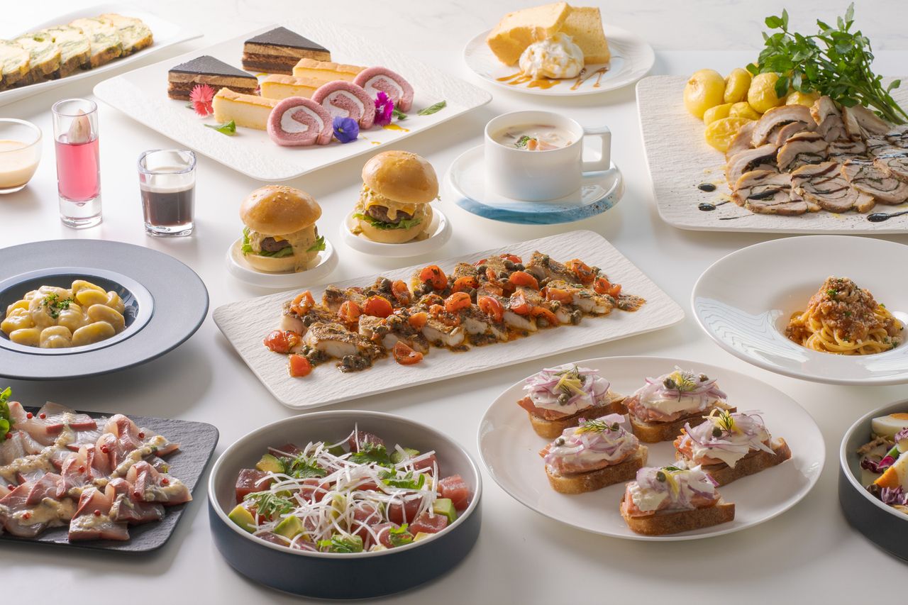 ランチブッフェ＜大人＞＋アルコール飲み放題