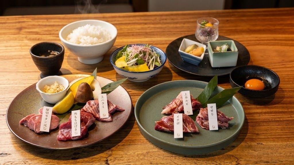 季節限定【秋羊】　人気部位の6種が楽しめる