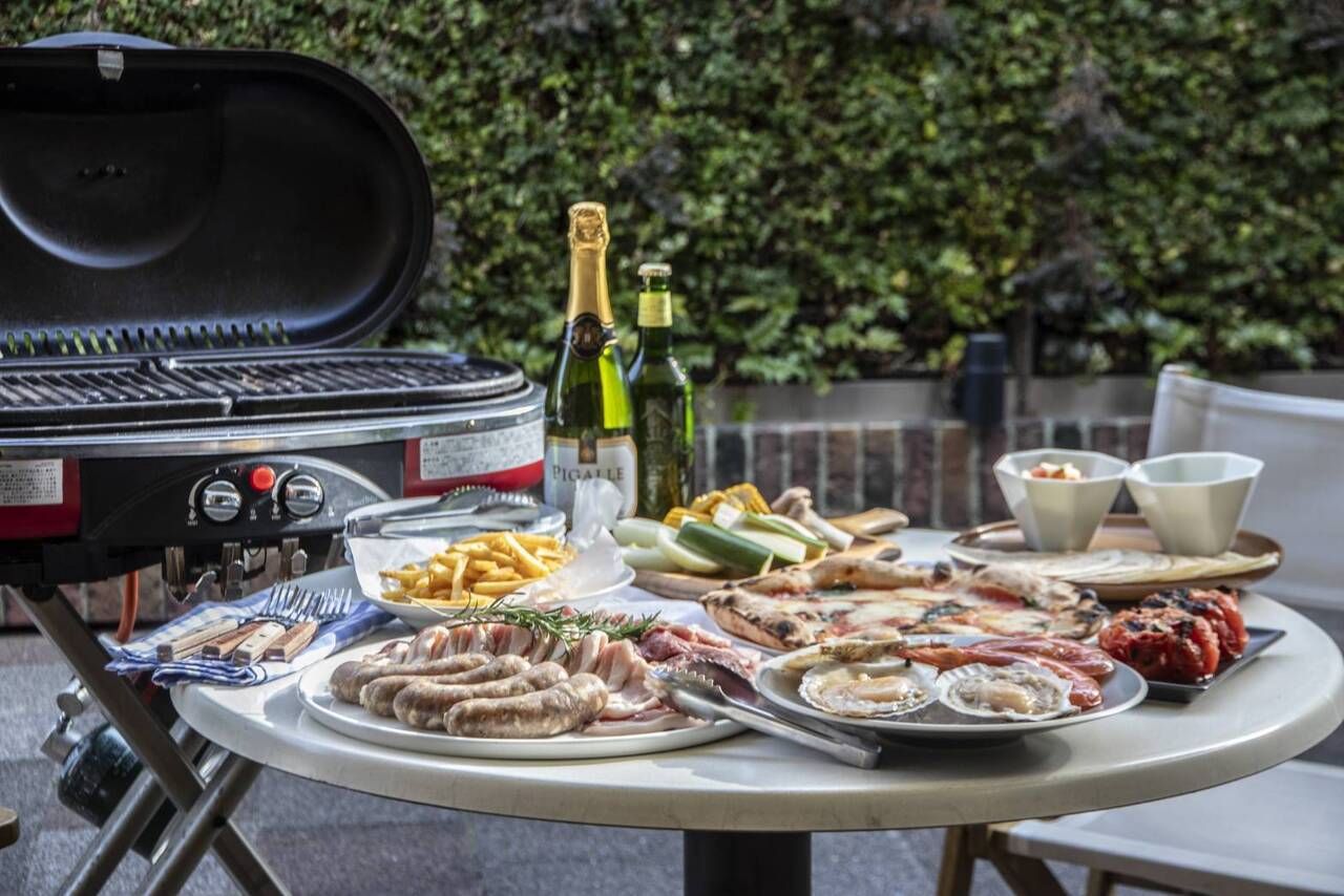 【BBQカジュアルプラン】駅直結の手ぶらBBQ！開放感あるテラス席で本格イタリアンBBQ！