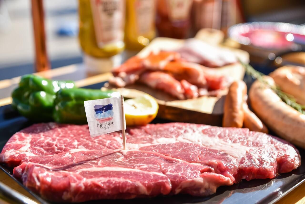 【平日・BBQパーティ】 おとな 7,700円（最大3h飲み放題付き）