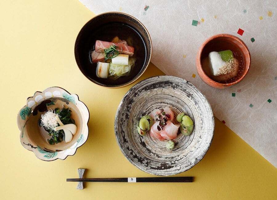 [Lunch] Enjoy seasonal vegetables and seafood with the "Hana Kaiseki" course + one drink for a toast