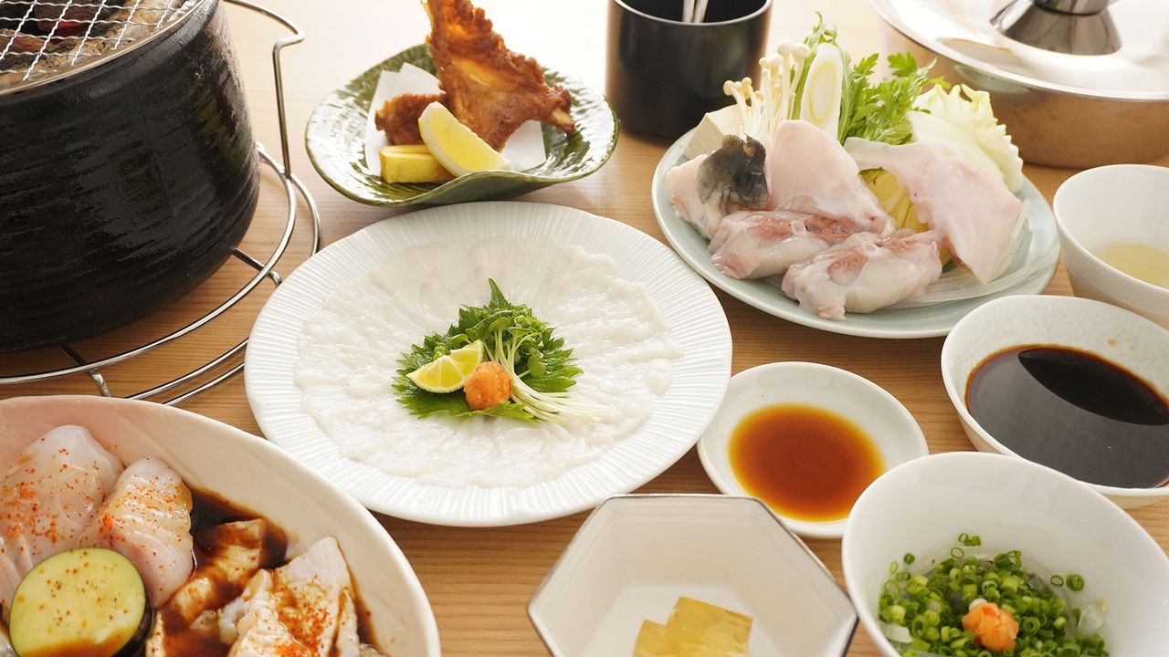 [Domestic Tiger Pufferfish] Tenshu Course