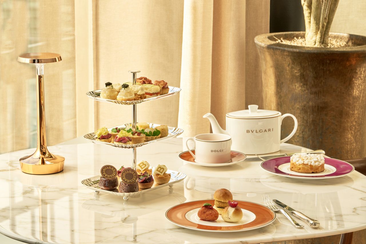 Ginza Dolci Afternoon Tea / Savory + Glass Dom Pérignon 2015