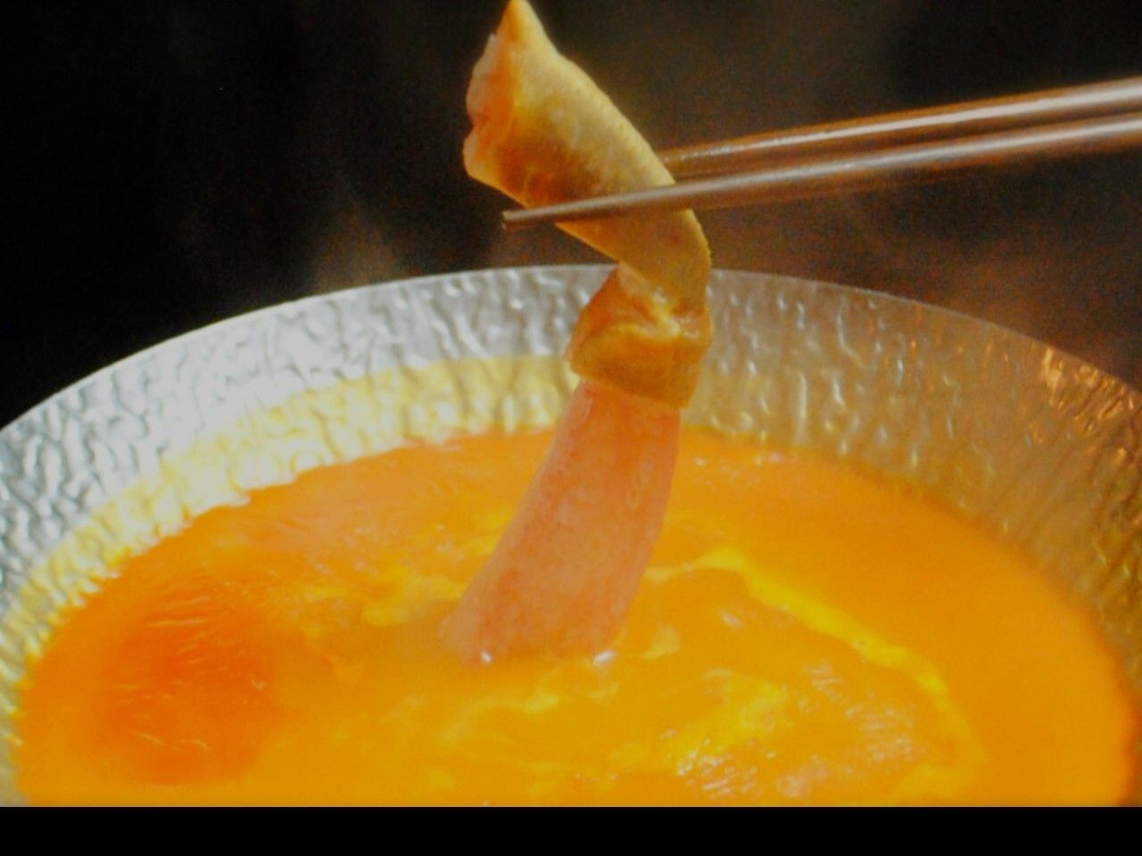 Sea urchin shabu-shabu