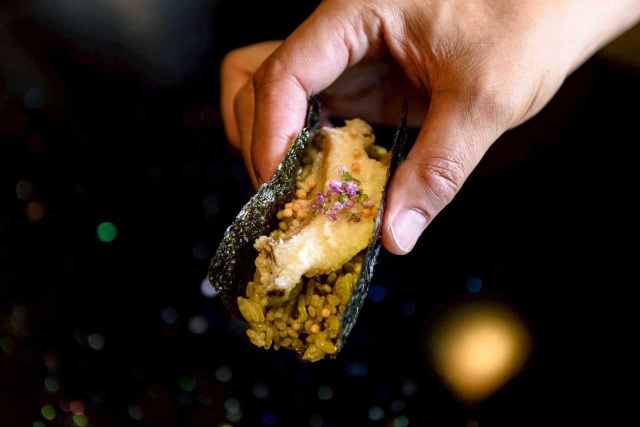 Tempura omakase course