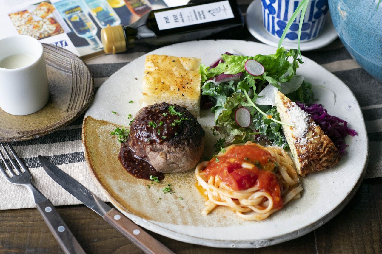 【Weekday Only】Charcoal-Grilled Meat One-Plate Lunch
