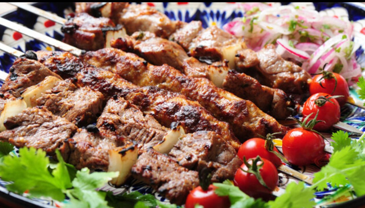 [Premium Course] A 6-course meal centered around meat dishes such as "shashlik" and "kozon kebab"