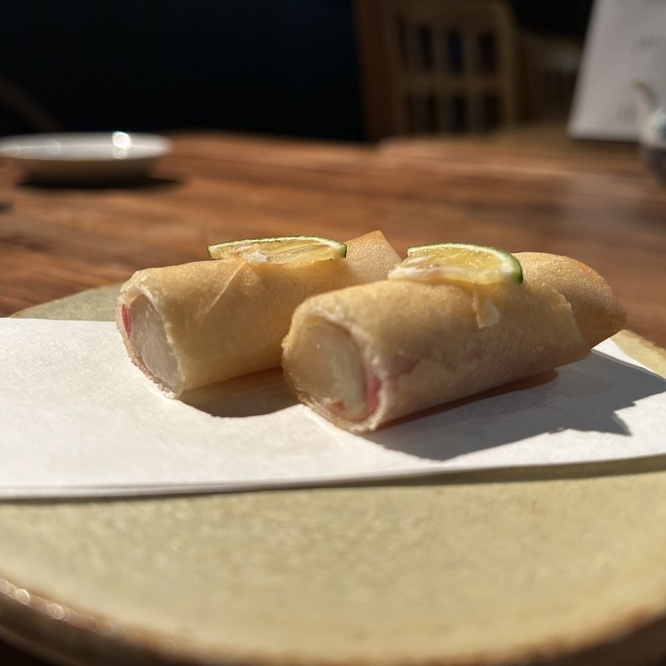 Omakase 7000 with dessert and final course