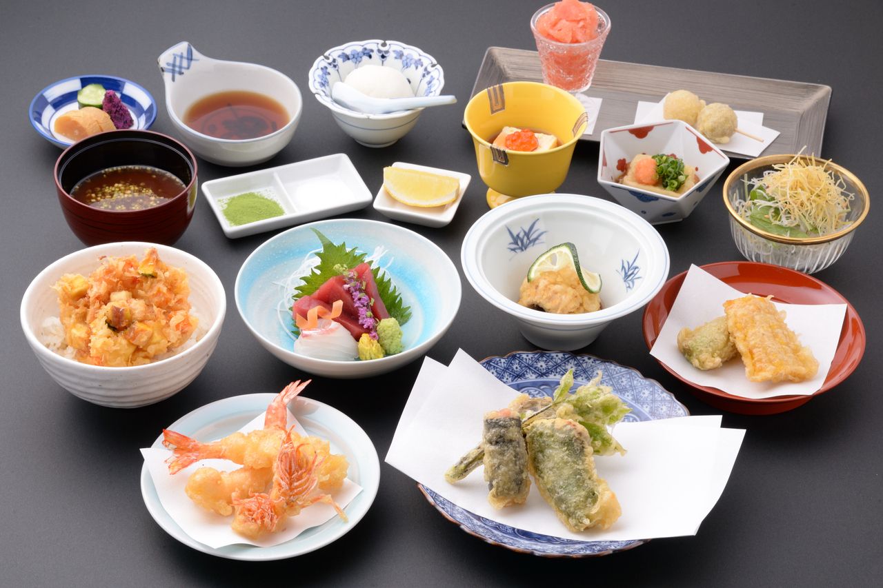 Tempura Kaiseki Course「ARASHIYAMA」