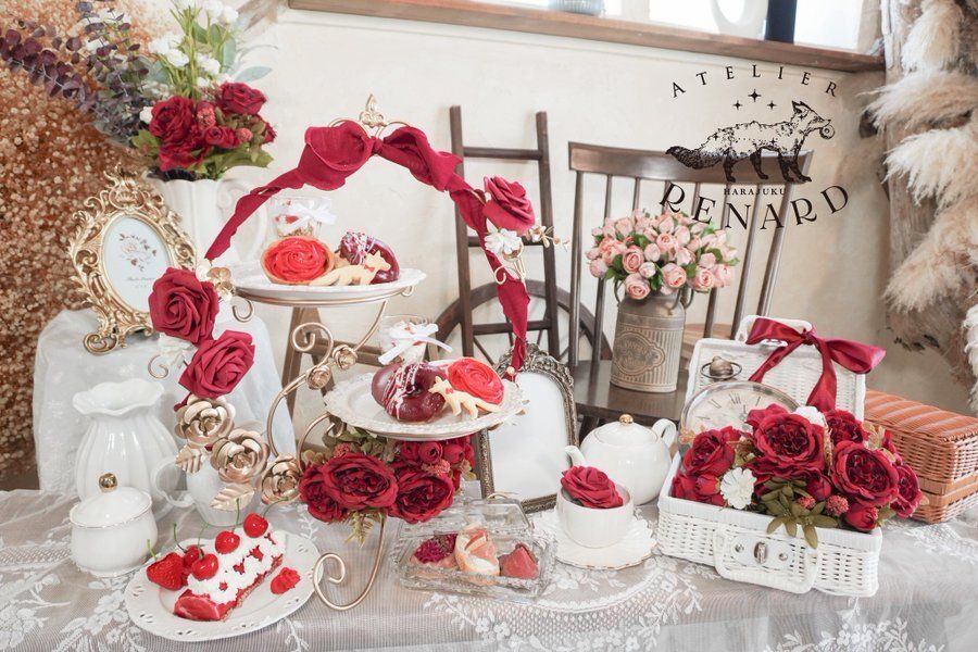 🌹【2人用】𝐑𝐞𝐧𝐚𝐫𝐝 𝐚𝐟𝐭𝐞𝐫𝐧𝐨𝐨𝐧 𝐭𝐞𝐚 𝐫𝐨𝐬𝐞