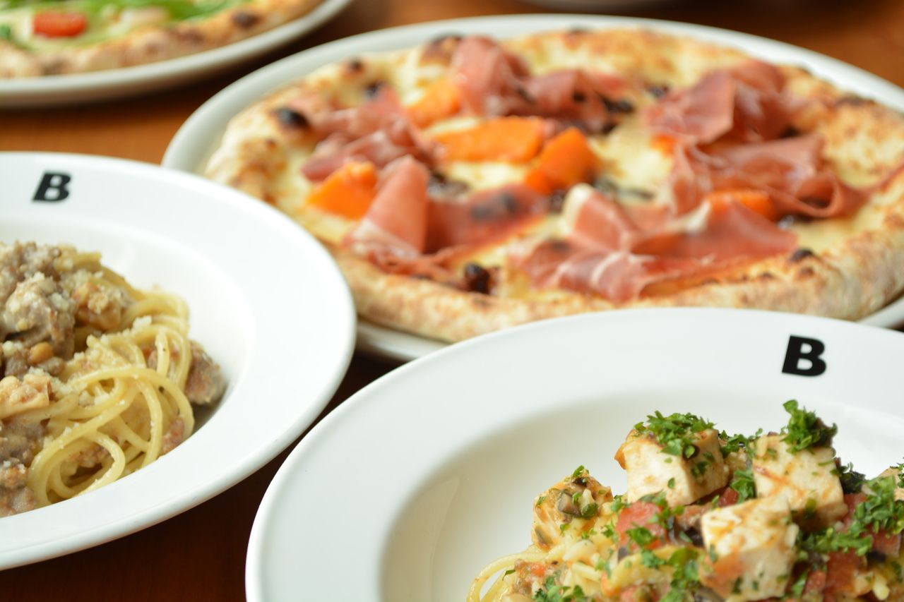 【プチ贅沢】Web乾杯付き ランチ インフォマーレ～前菜3種とお好みのパスタorピッツァ にミニデザートまで～