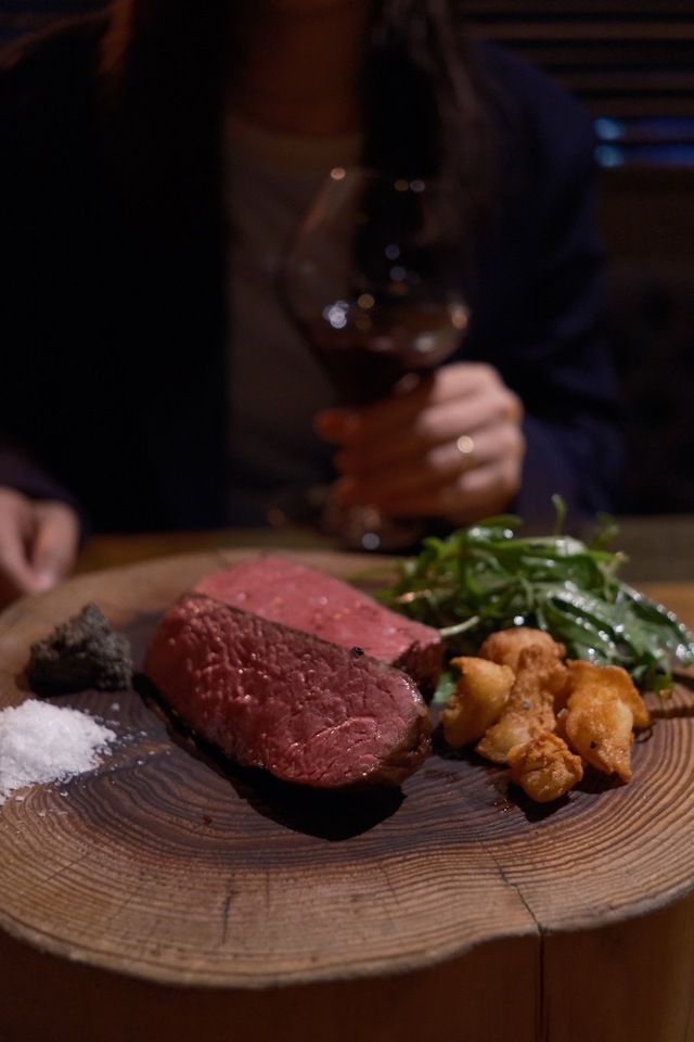 [ALL DAY] Wood-grilled Hokkaido Tokachi herb beef rump course